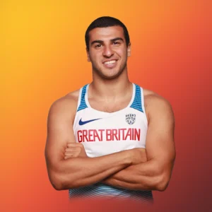 Adam Gemili, British sprinter and high-performance speaker