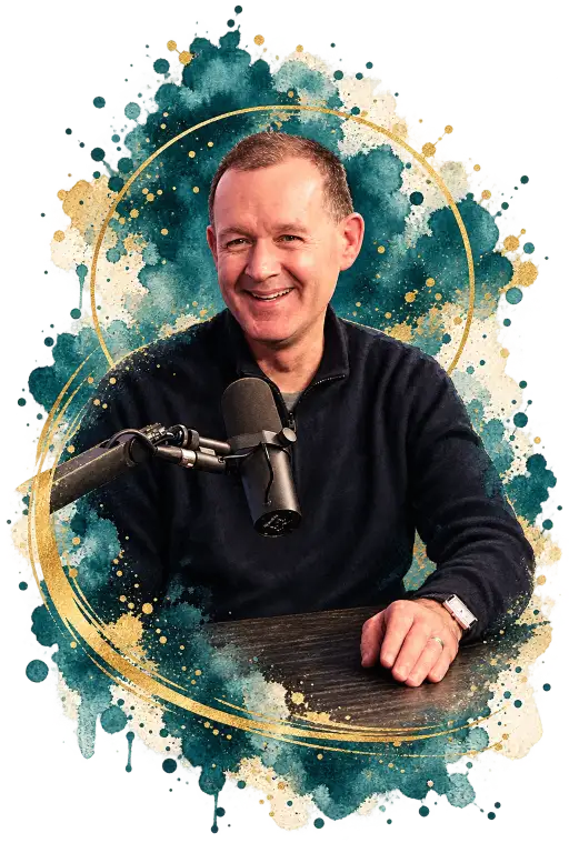 Adam Smith broadcaster, cancer survivor and inspirational speaker portrait