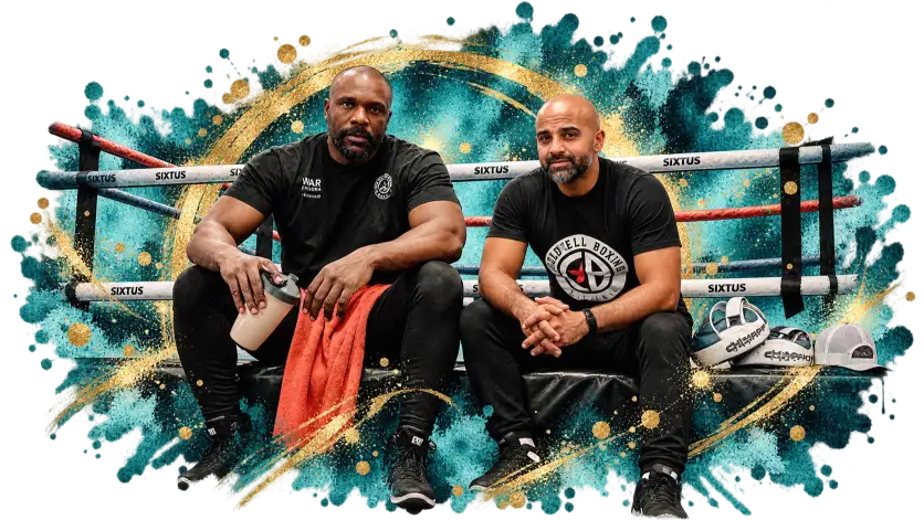 Dave Coldwell during his boxing and coaching career
