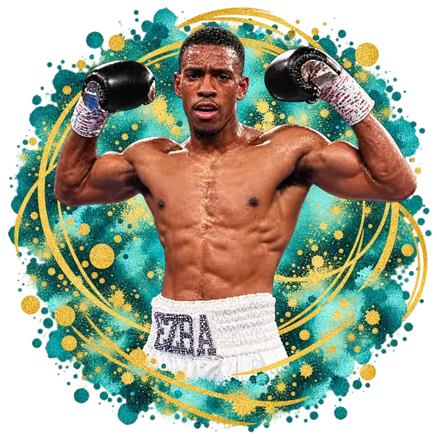 Ezra Taylor during his Nottingham homecoming and WBA Continental Gold title run
