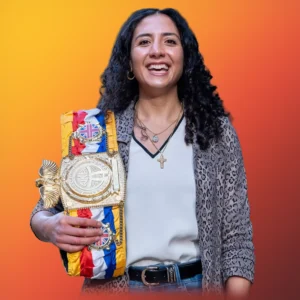Nicola Barke, world champion boxer and biomedical scientist