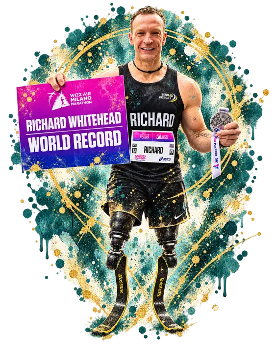 Richard Whitehead MBE supporting inclusion, movement and disability sport