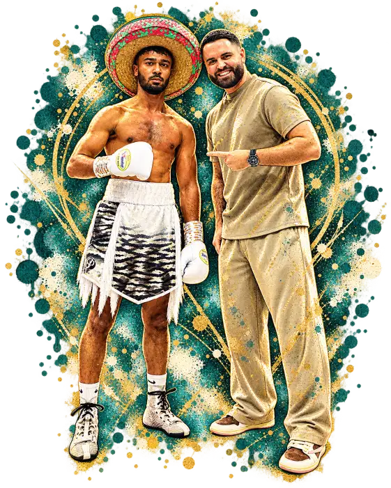 Sam Jones during the development of S-JAM Boxing and its fighter-management stable