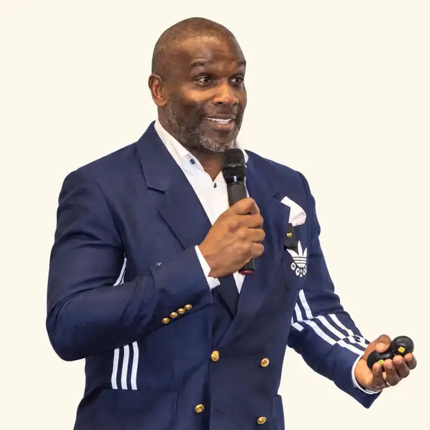 Derek Redmond, World Champion athlete, Olympian and motivational speaker